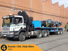Scania 124L Hiab 60tm